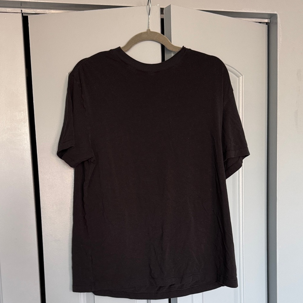 SKIMS Black Short Sleeve Tee